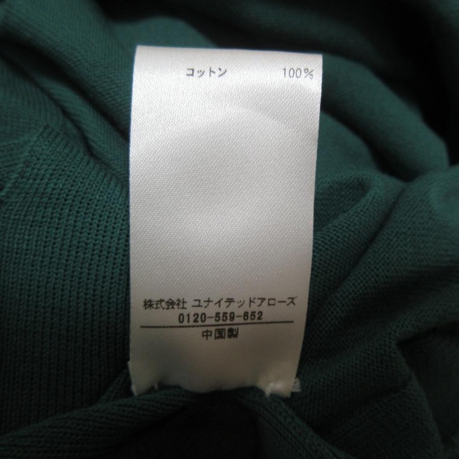 美品 BLAMINK ブラミンク スリーブレス コットンニット カットソー 7918-106-0108 サイズ36 グリーン レディース 古着 中古 USED BLAMINK 美品 ブラミンク スリーブレス コットンニット カットソー