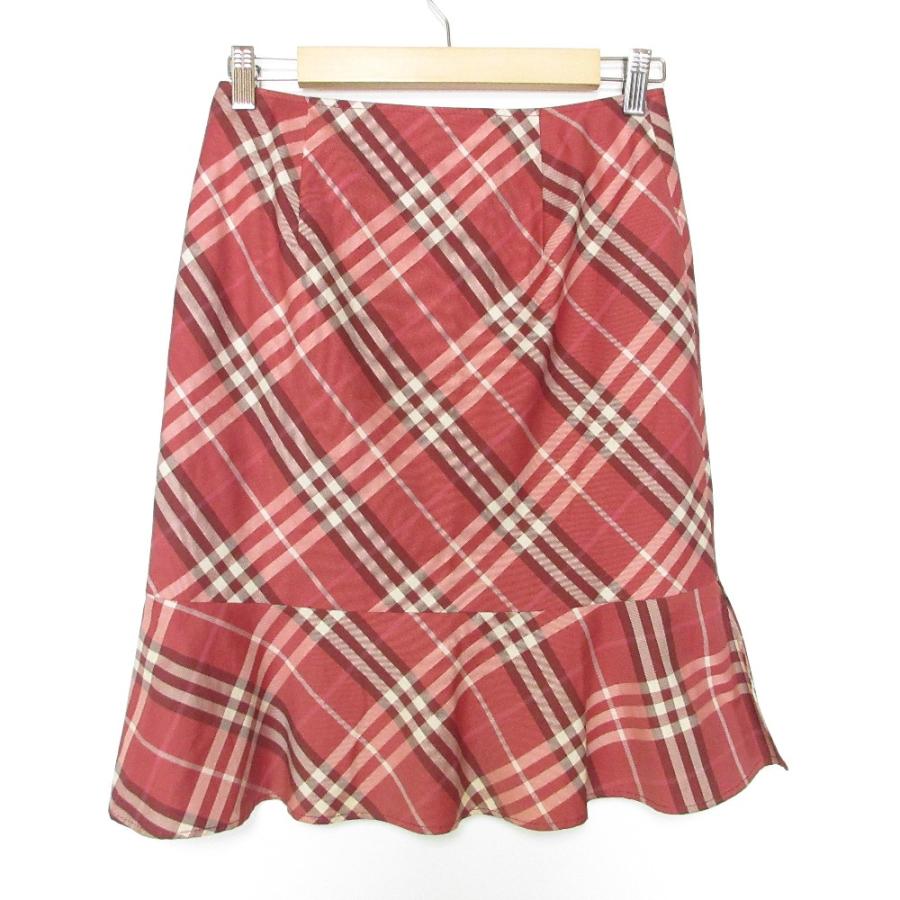 BURBERRY BLUE LABEL チェック柄スカート 38