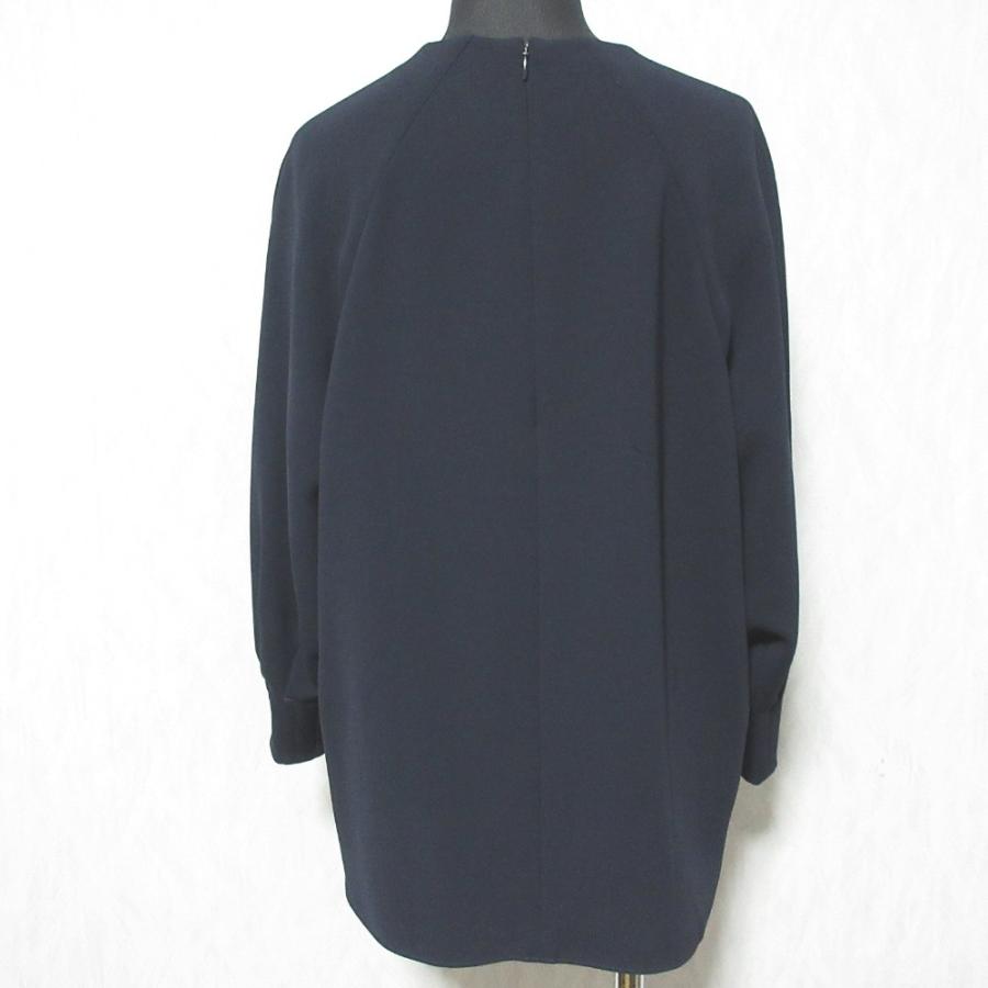 CYCLAS 美品 シクラス トリアセテートポリエステルブラウス プル 