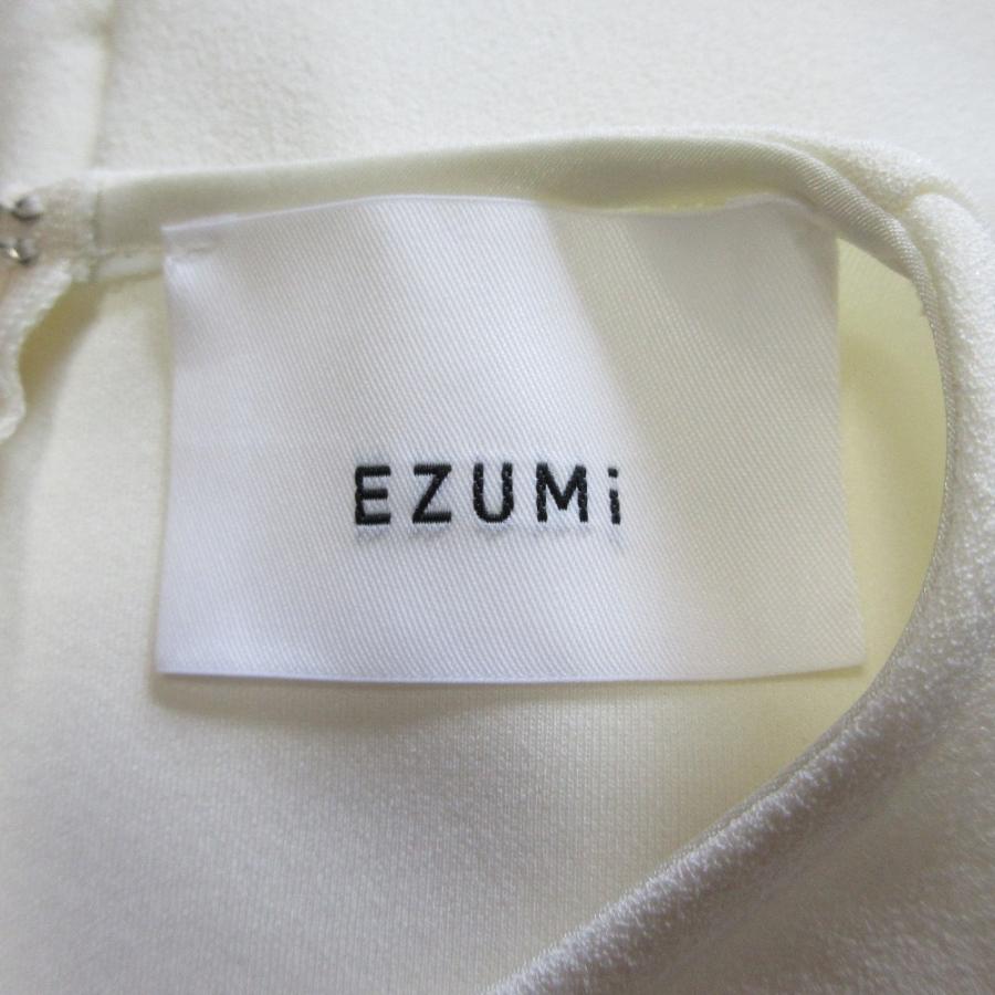 良品 EZUMi エズミ パフスリーブ 半袖 プルオーバー ブラウス F オフホワイト レディース 古着 中古 USED EZUMi（エズミ） 良品 パフスリーブ 半袖 プルオーバー ブラウス F