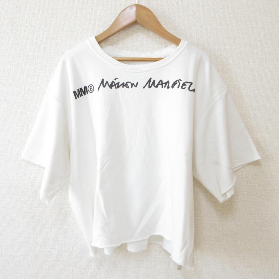 MM6 - MM6 Maison Margiela Tシャツ オーバーサイズ スウェット Maison Margiela 美品 MM6 エムエムシックス メゾンマルジェラ