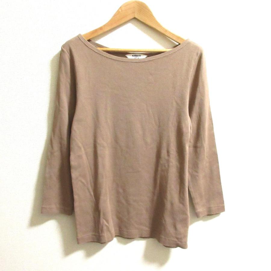 AURALEE（オーラリー） 美品 イエナ別注 コットンニット カットソー 1