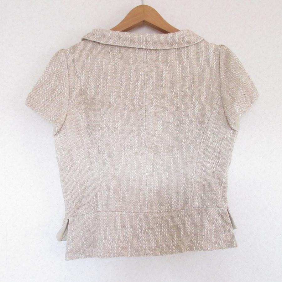 FOXEY（フォクシー） 美品 フレンチスリーブ ツイードジャケット 31554