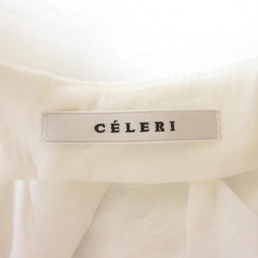 美品 24SS CELERI セルリ ギャザーショートトップス ドローコード