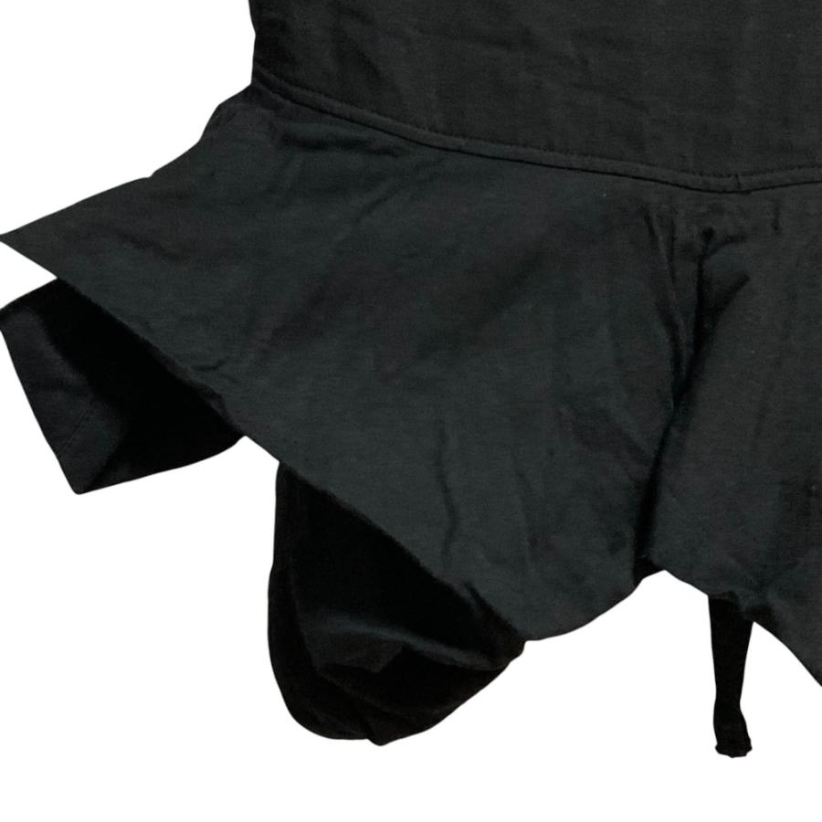 Y's ヨウジヤマモト変形カットソー　黒　サイズ2 made in Japan Y's（ワイズ） Y's YOHJI YAMAMOTO ヨウジヤマモト 変形 スリーブレス