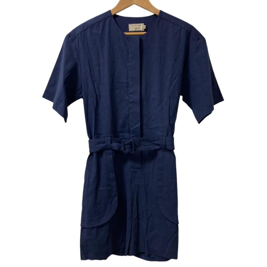 MAISON KITSUNE（メゾン キツネ） 未使用 リネンオールインワン 半袖