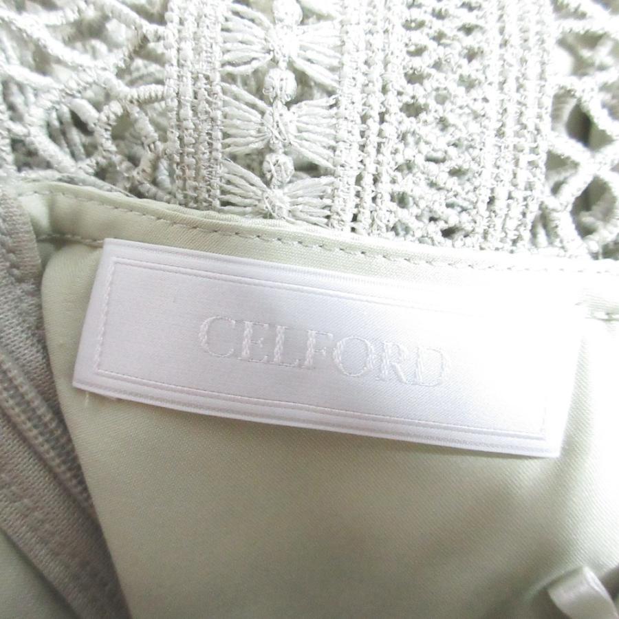 CELFORD 美品 セルフォード ノースリーブ レースワンピース