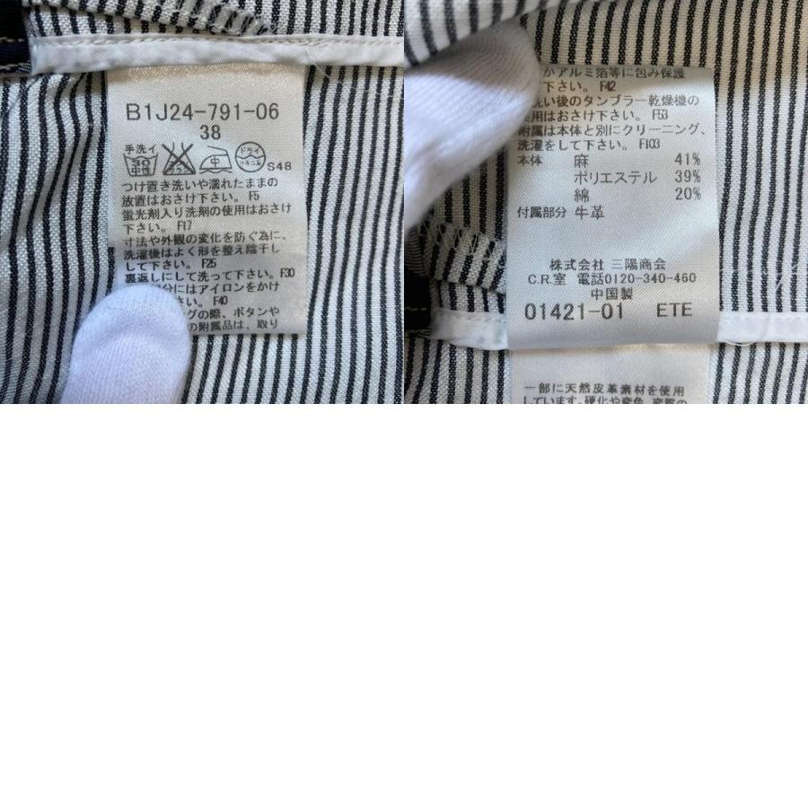 BURBERRY 美品 LONDON バーバリーロンドン リネンブレンド