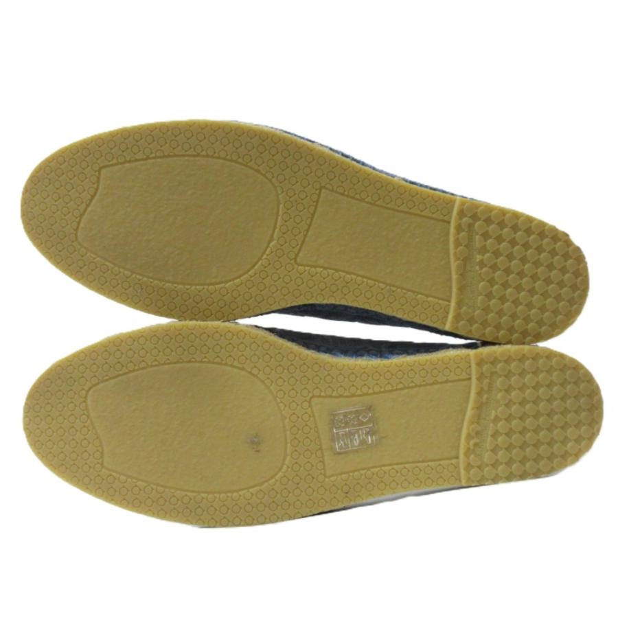 新品/フェラガモ/エスパドリーユ/ロゴエンボス加工/スエード/ブルー/フラット 新品/フェラガモ/エスパドリーユ/ロゴエンボス加工/スエード