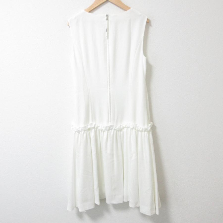 FOXEY NEW YORK フレアワンピース　ノースリーブ　近年 美品 FOXEY NEW YORK フォクシーニューヨーク ドレス フレア
