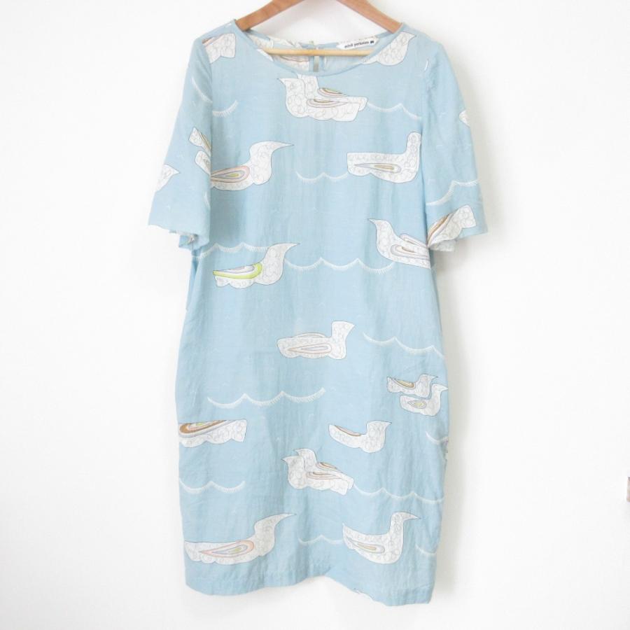 mina perhonen（ミナペルホネン） 良品 morning port カモメプリント