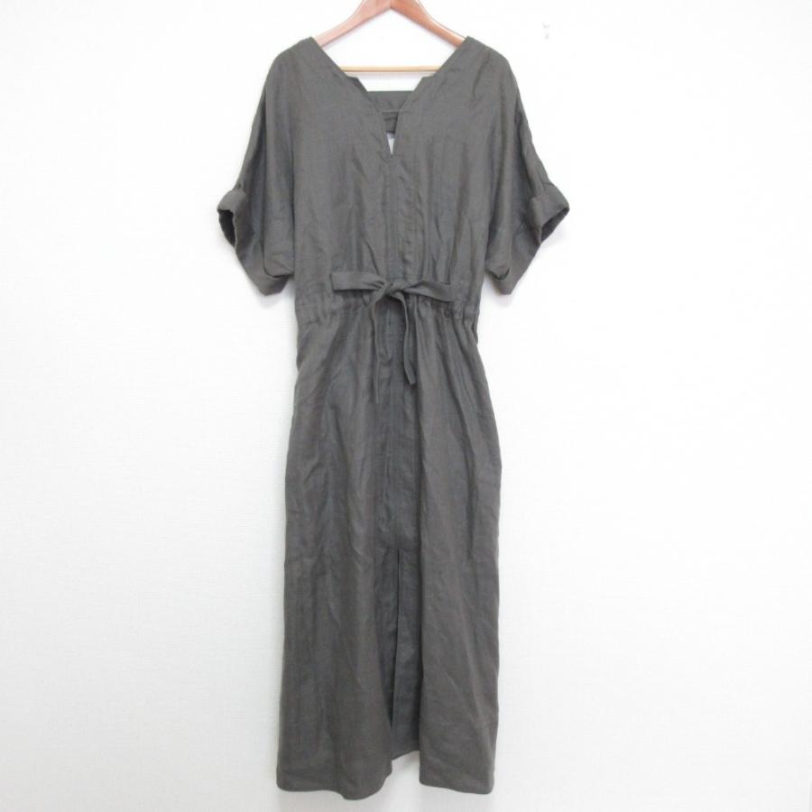 Chaos（カオス） 美品 24SS Chaos マーラリネンワンピース キーネック