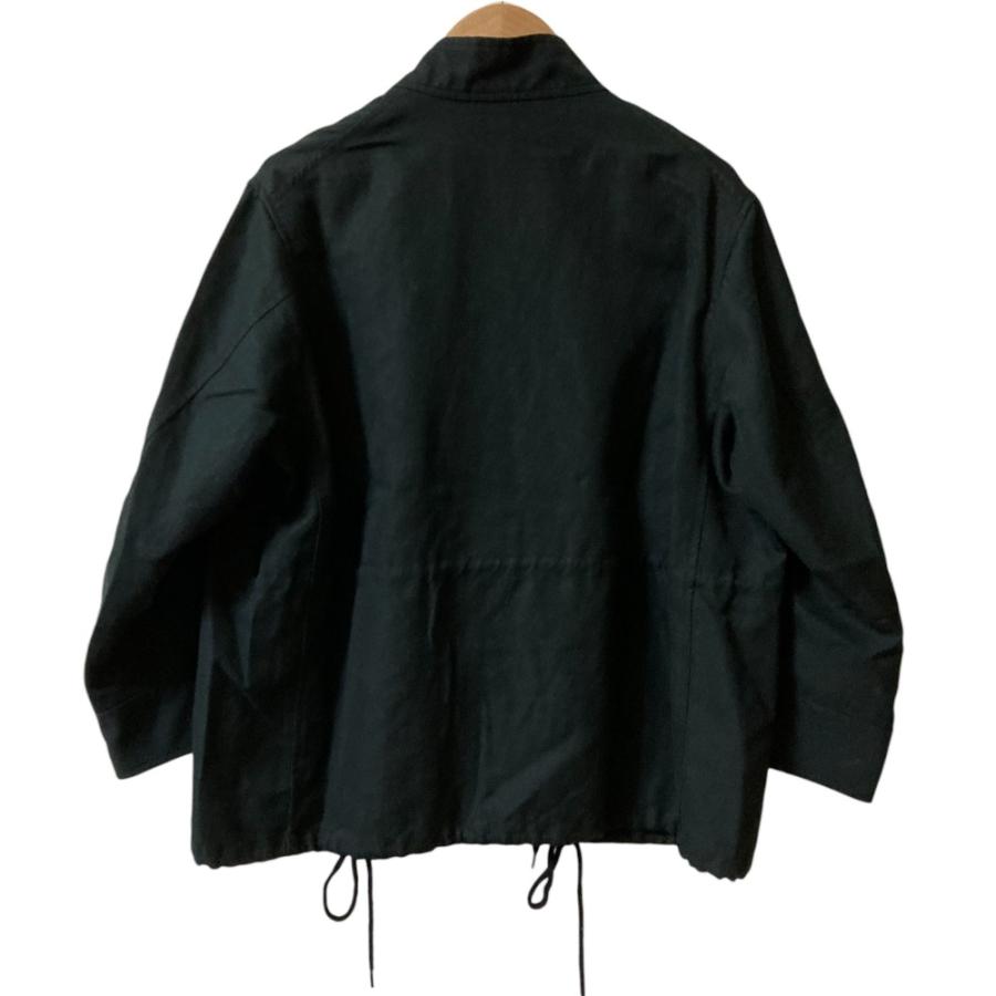 ドゥロワーDRAWER ミリタリーブルゾン３６ ドゥロワー Drawer ジャケット ベルト付き ミリタリー コットン