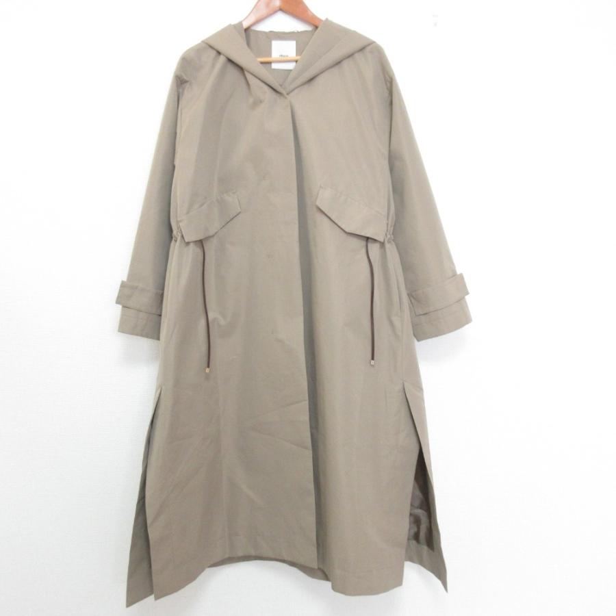 【エルフ・モール公式アカウント07】 ebure 美品 25SS エブール ハイカウントコットン モッズ風コート