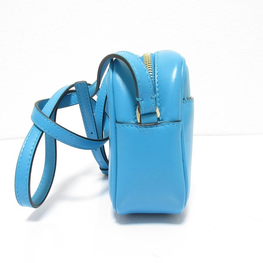 エスカーダ カバン ESCADA（エスカーダ） 美品 レザー メタルロゴ ミニ ショルダーバッグ