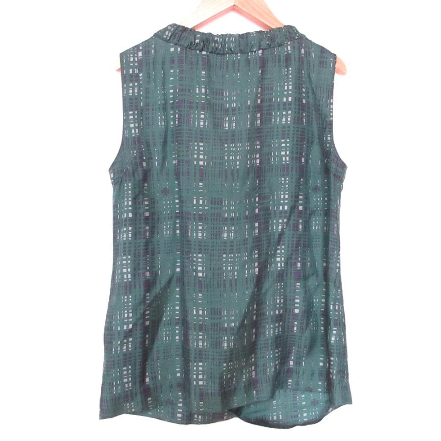 TORY BURCH（トリーバーチ） 良品 シルク100％ チェック柄 