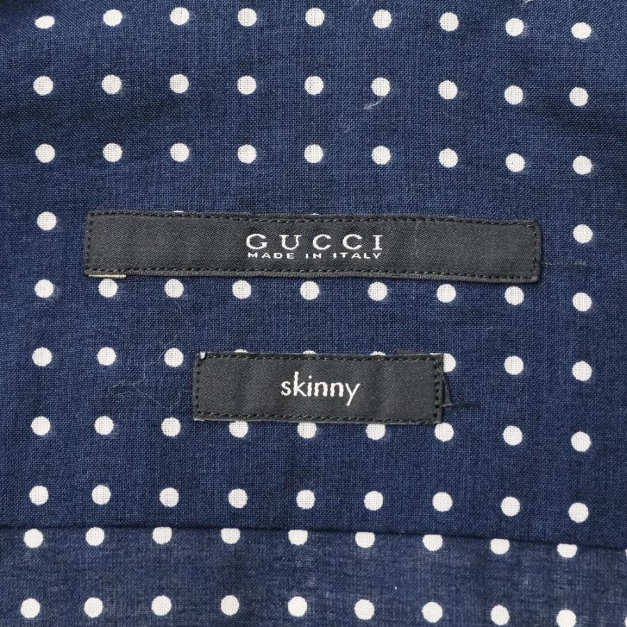 GUCCI（グッチ） 良品 Skinny ドット ショートスリーブ コットン