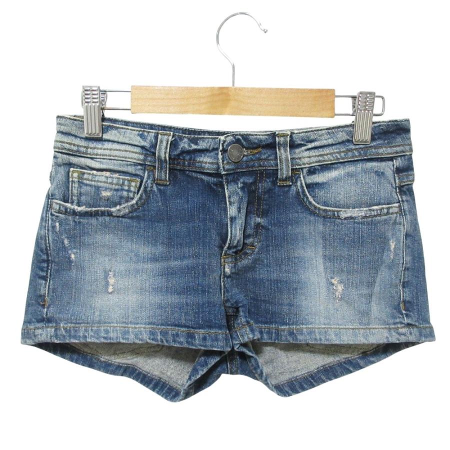 DOLCE&GABBANA 美品 ドルチェ&ガッバーナ ロゴプレート デニム  