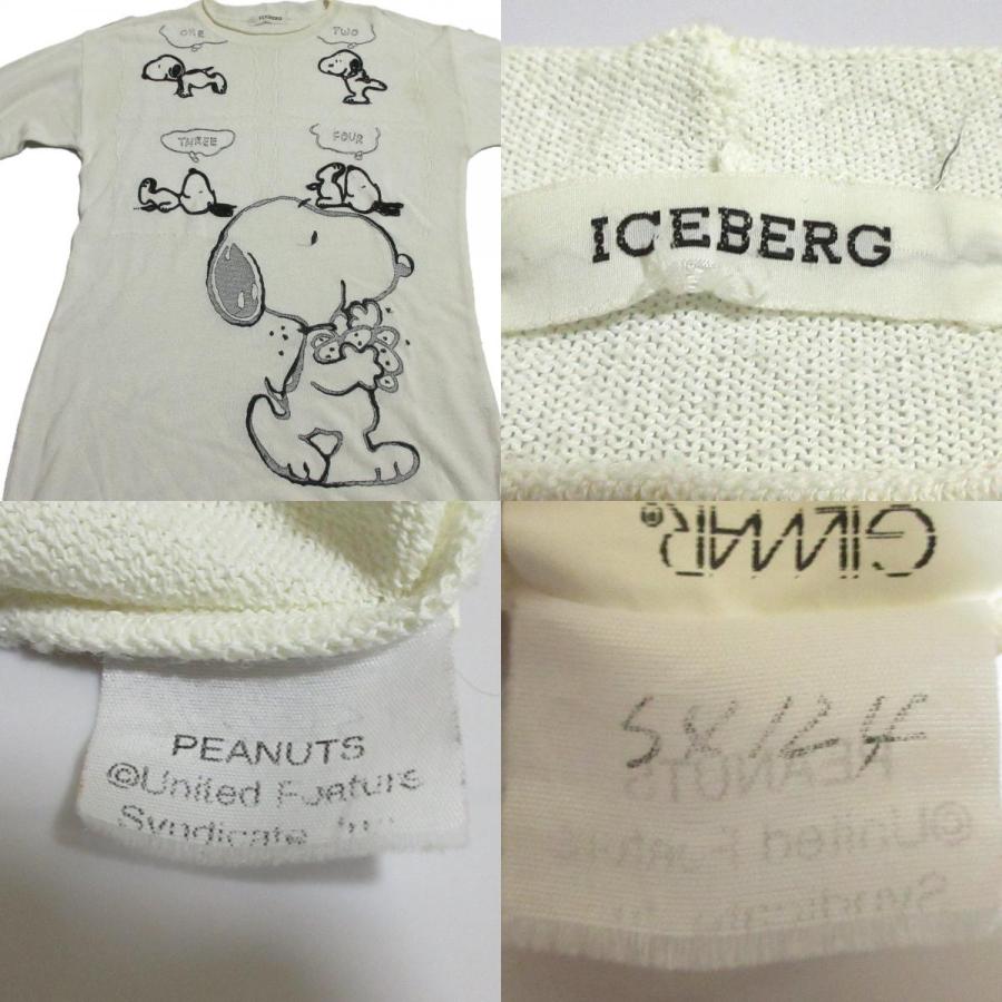 ICEBERG（アイスバーグ） × PEANUTS ピーナッツ コラボ スヌーピー 刺 