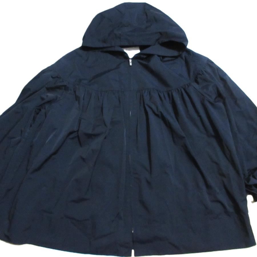 Ballsey ライトタフタフーデッドコート36 ネイビー 薄手 ジャケット Ballsey - Ballsey ライトタフタフーデッドコート36 ネイビー