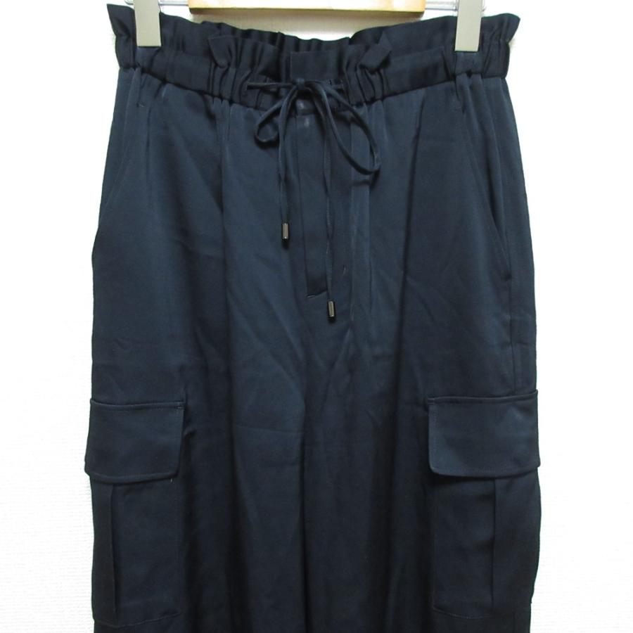 ANAYI（アナイ） 良品 24SS ANAYI ストレッチサテンカーゴパンツ