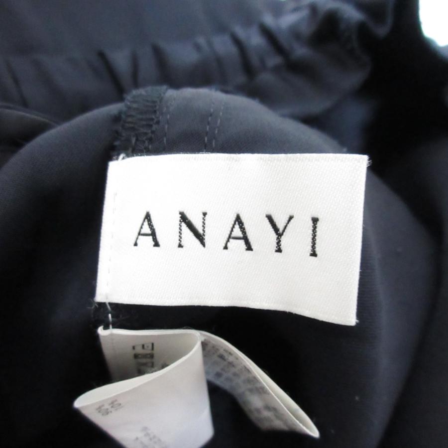 ANAYI（アナイ） 良品 24SS ANAYI ストレッチサテンカーゴパンツ