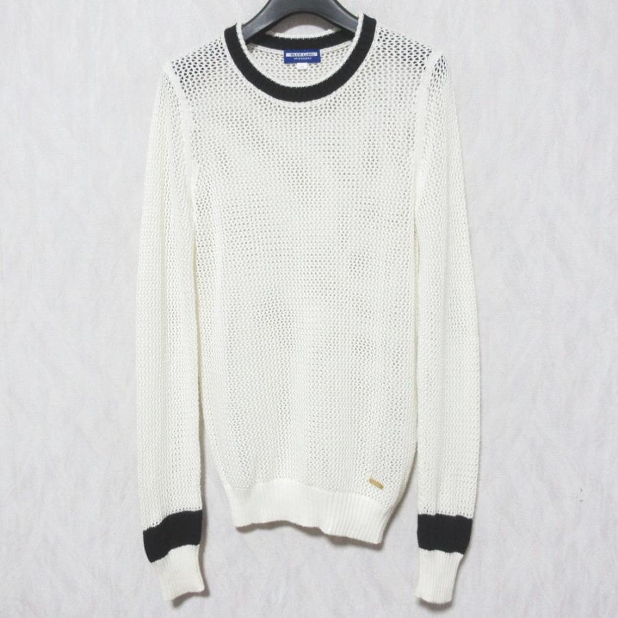 BURBERRY BLUE LABEL 良品 バーバリーブルーレーベル クルー