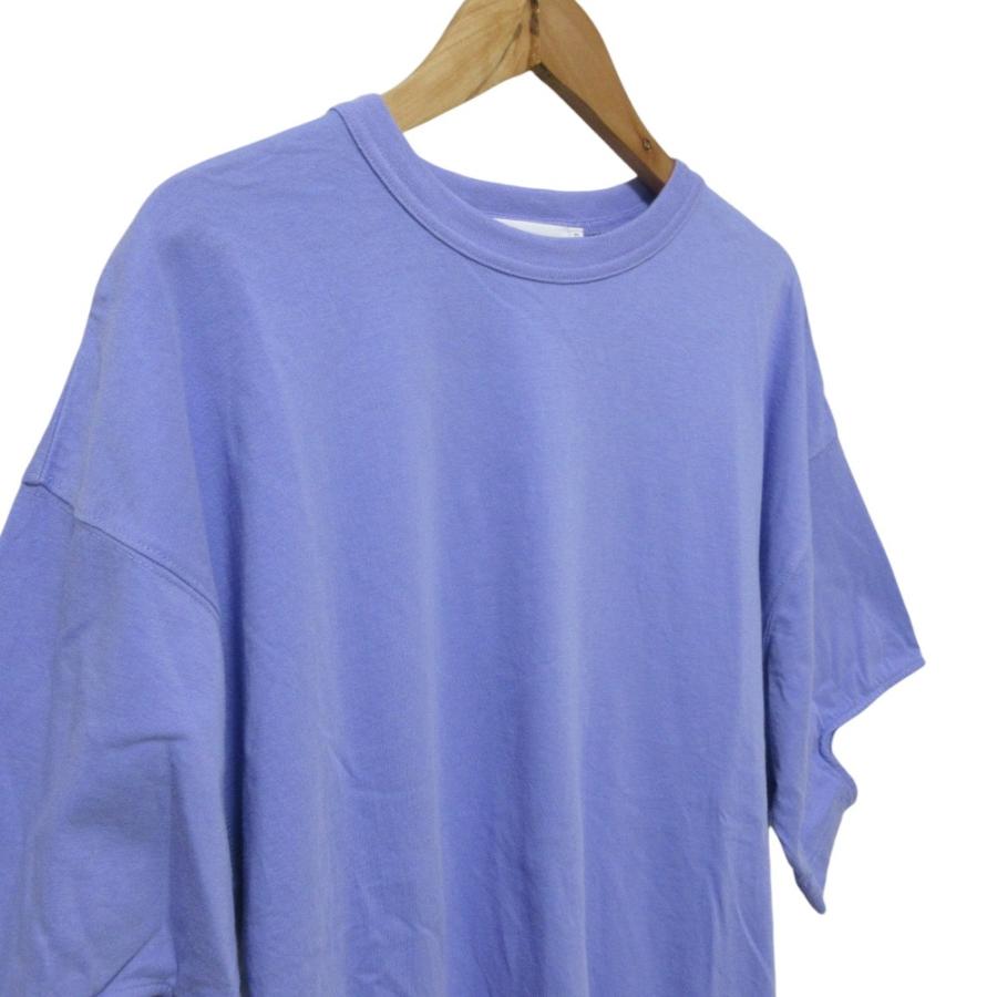 美品 24SS nagonstans ナゴンスタンス washable design-sleeves daily t-shirt Tシャツ カットソー M パープル レディース 古着 中古 USED nagonstans 美品 24SS nagonstans ナゴンスタンス washable design