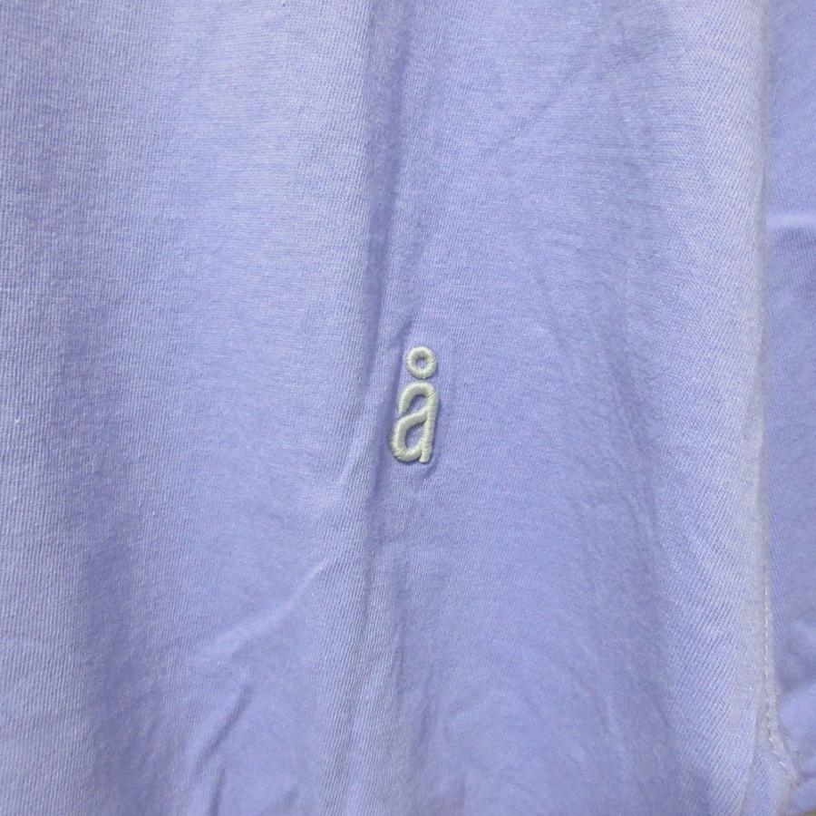 nagonstans - 美品 24SS nagonstans ナゴンスタンス washable design-sleeves daily t-shirt Tシャツ カットソー M パープル レディース 古着 中古 USED nagonstans 美品 24SS nagonstans ナゴンスタンス washable design