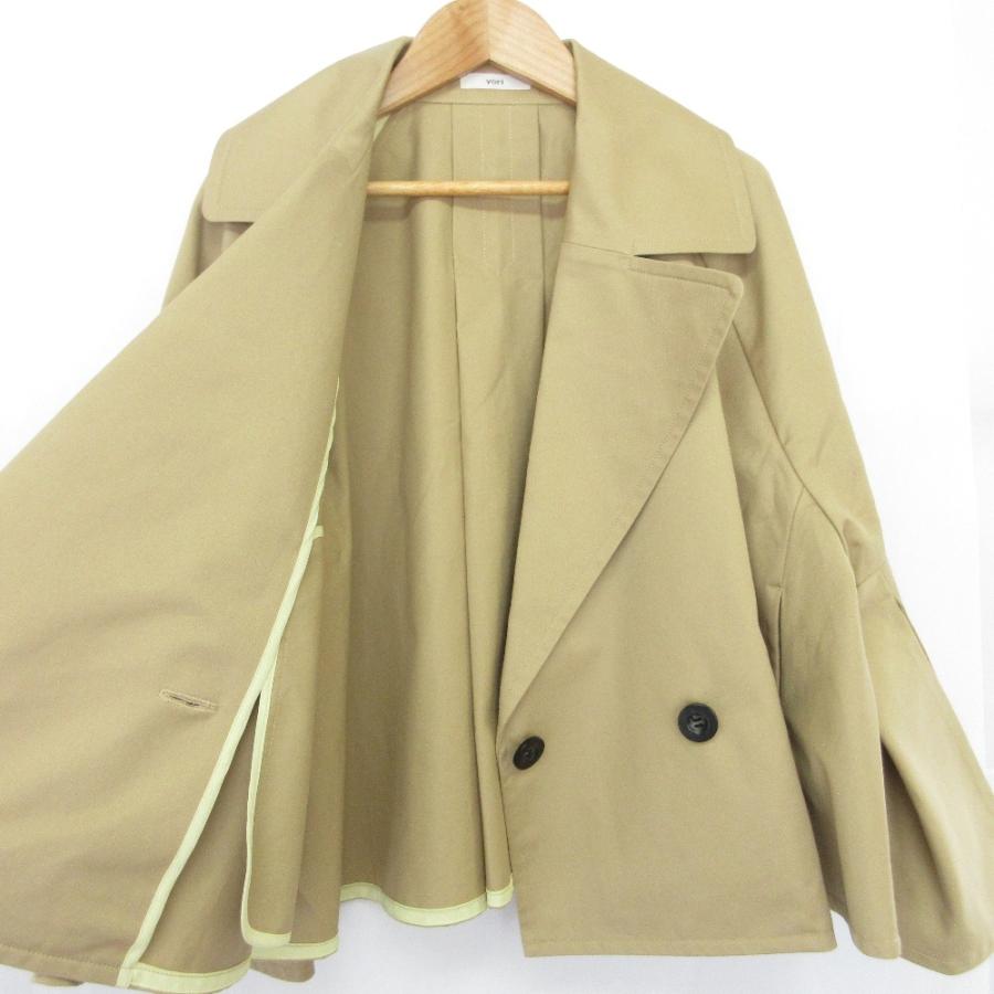 Yori 良品 23SS yori ヨリ コットンショートトレンチコート YR25