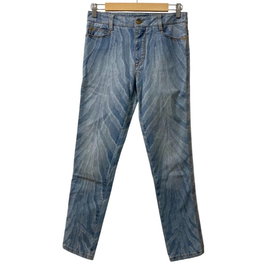 ERMANNO SCERVINO 美品 エルマノシェルビーノ ストレッチ レザーパッチ  