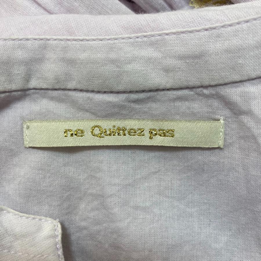 NE QUITTEZ PAS!（ヌキテパ） 美品 24SS NE QUITTEZ PAS コットン