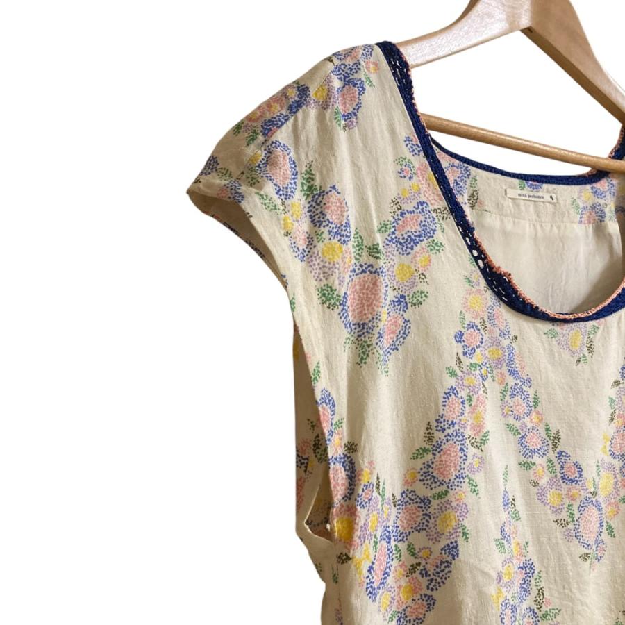 mina perhonen（ミナペルホネン） 美品 flower curtain ワンピース