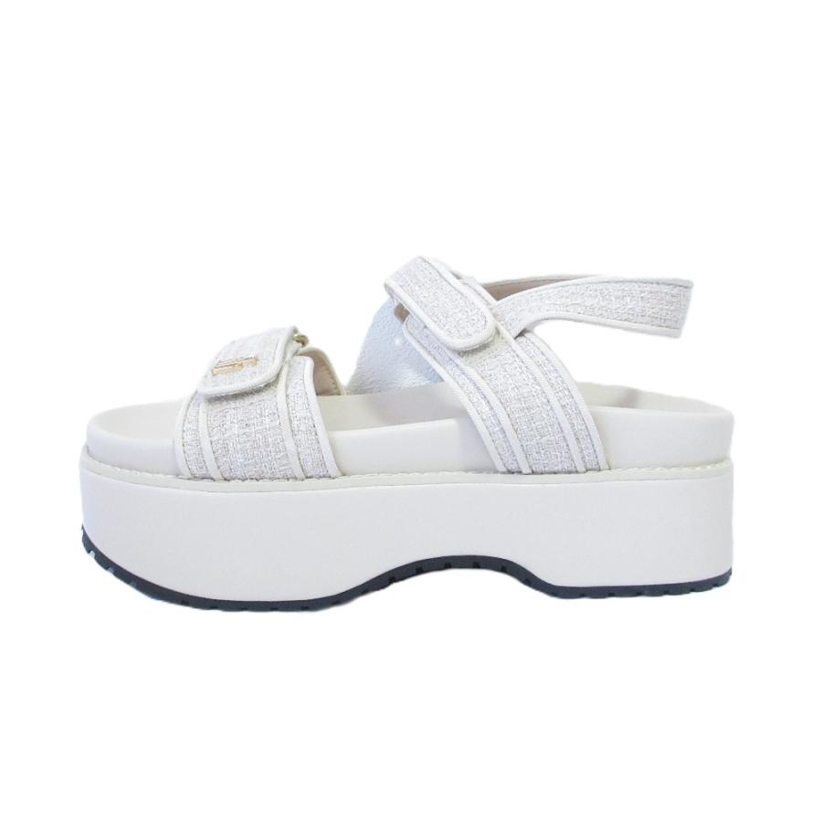 未使用 Her lip to ハーリップトゥ Trois Tweed Platform Sandals
