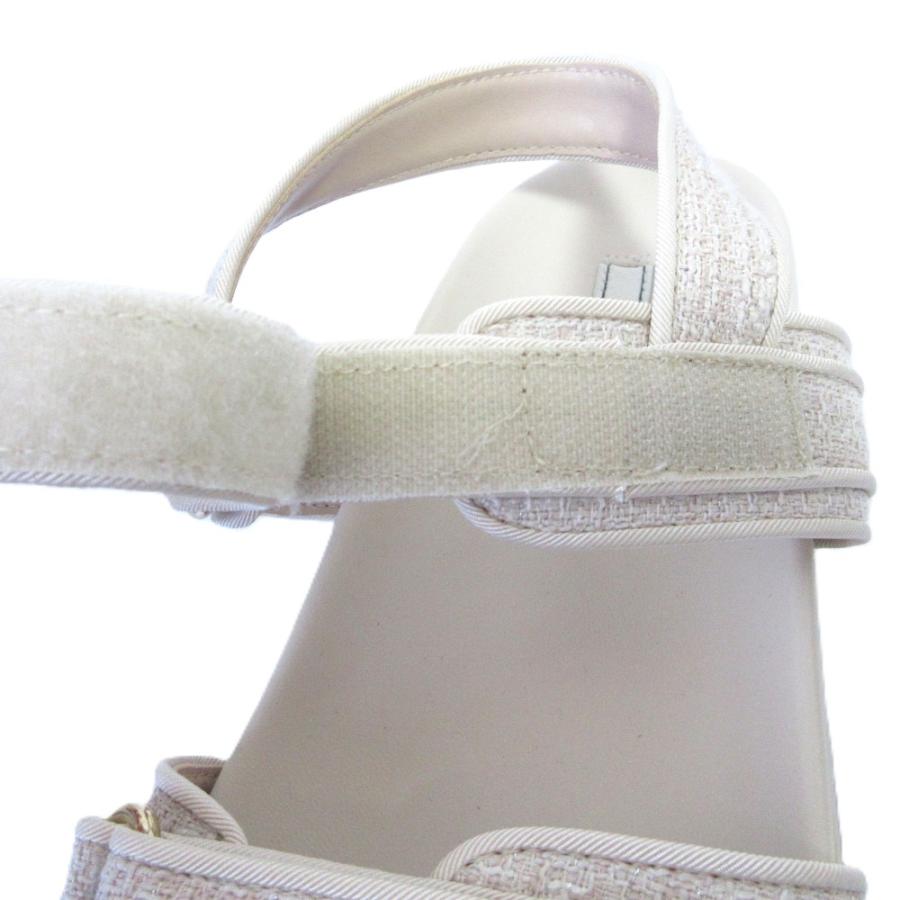 未使用 Her lip to ハーリップトゥ Trois Tweed Platform Sandals