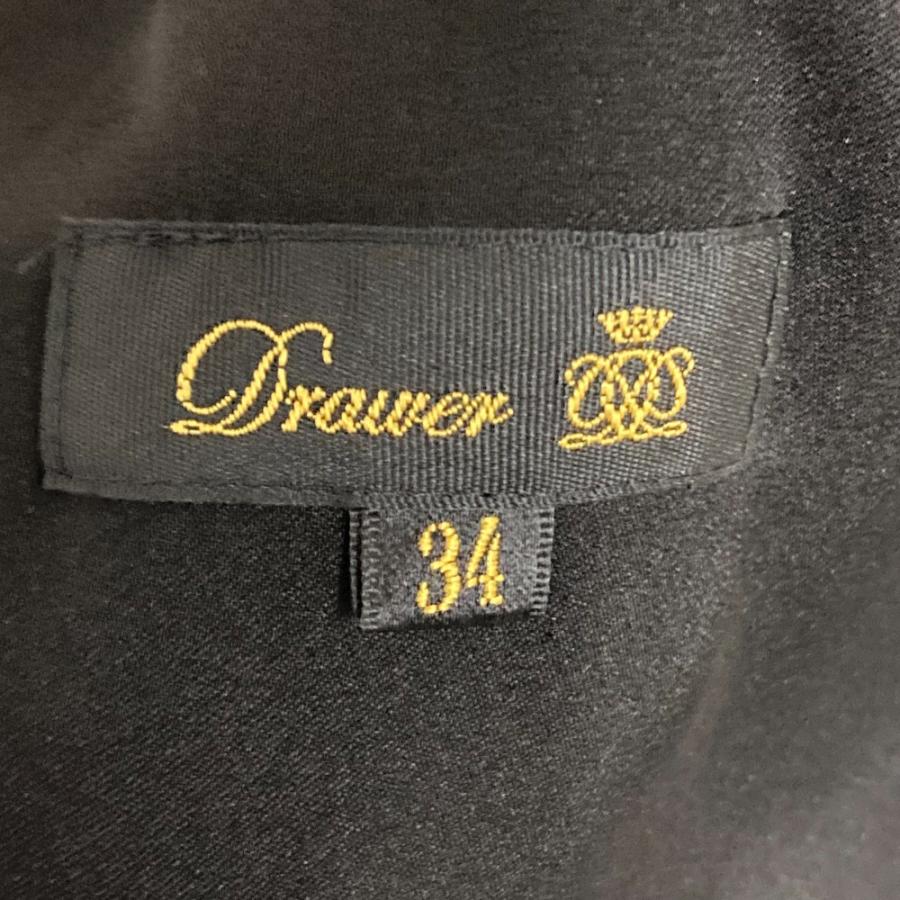 DRAWER（ドゥロワー） 美品 サテン ドロスト イージーパンツ サイズ34