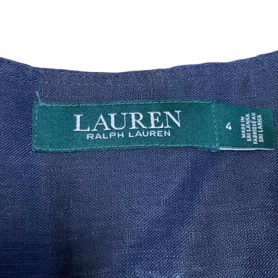 LAUREN RALPH LAUREN（ローレン ラルフローレン） 良品 リネン