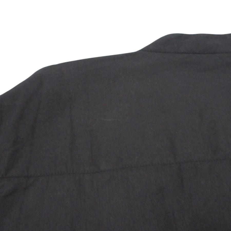 美品 SOIL ソイル フリル バンドカラー 長袖 シャツ ブラウス 1 ブラック レディース 古着 中古 USED SOIL（ソイル） 美品 フリル バンドカラー 長袖 シャツ ブラウス 1