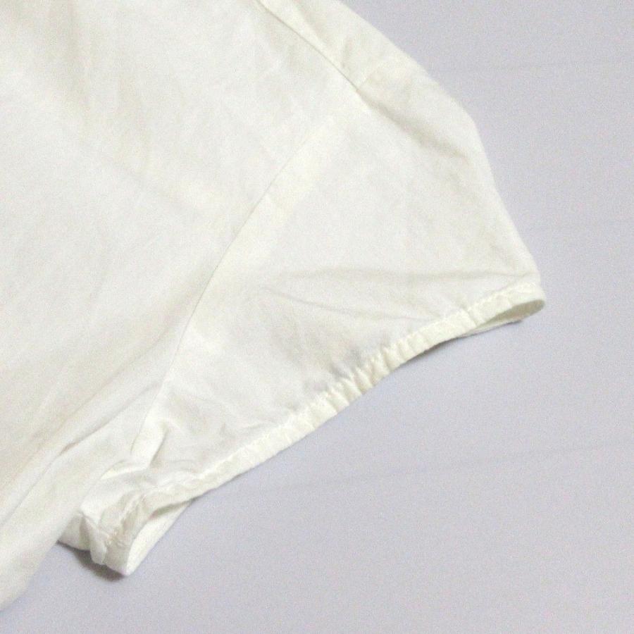 Yori 良品 ヨリ リボンタイデザインブラウス フレンチスリーブ シャツ
