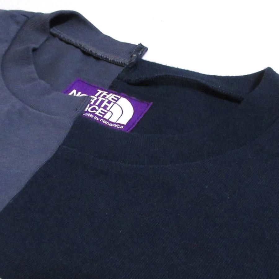 日本製【美品】THE NORTH FACE パープルレーベル長袖カットソー Ｌ ◉極美品◉即発送 ノースフェイス パープルレーベル 長袖