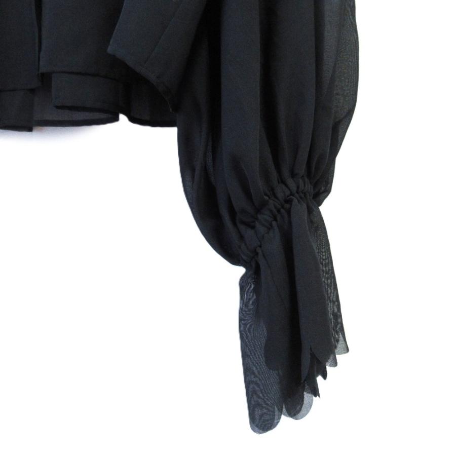 Yori 良品 24SS yori ヨリ スカラップシアーギャザージャケット YR21