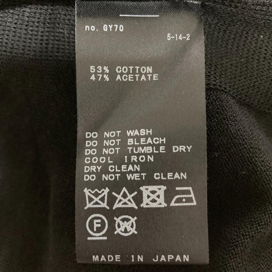 美品 23SS MUSE de Deuxieme Classe ミューズ ドゥーズィエムクラス shake code ショートカーディガン ブラック レディース 古着 中古 USED 美品 23SS MUSE de Deuxieme Classe ミューズ ドゥーズィエムクラス