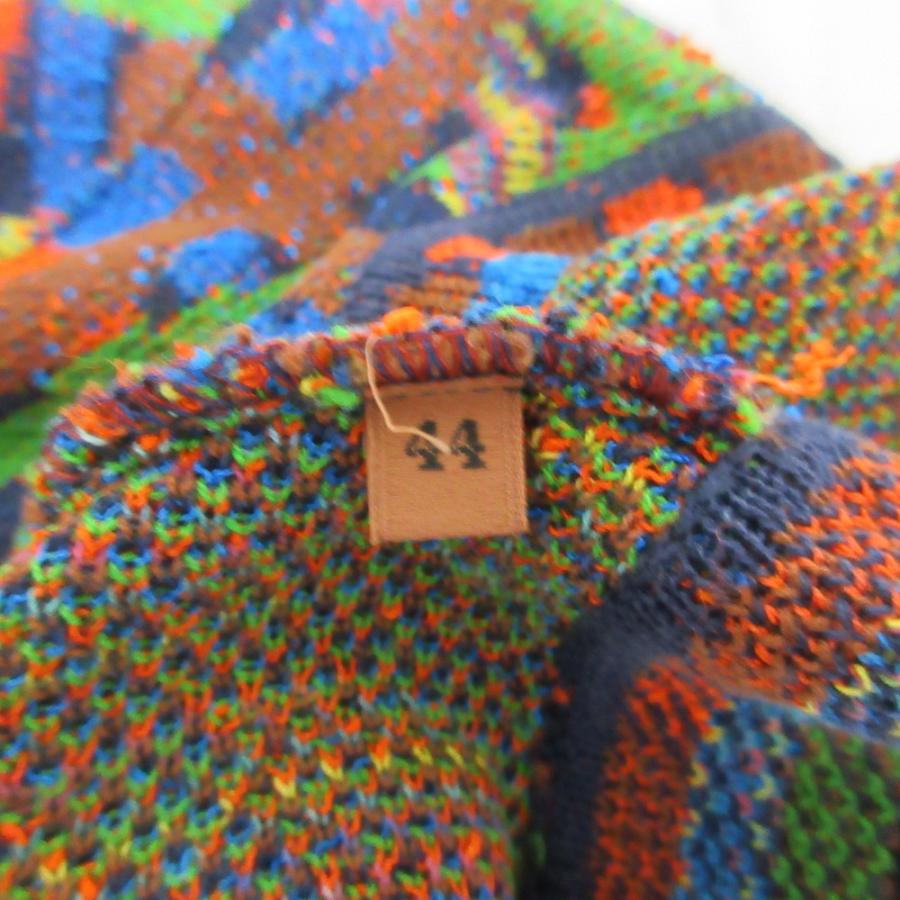 MISSONI（ミッソーニ） 美品 チェックジャガード 半袖 ロング