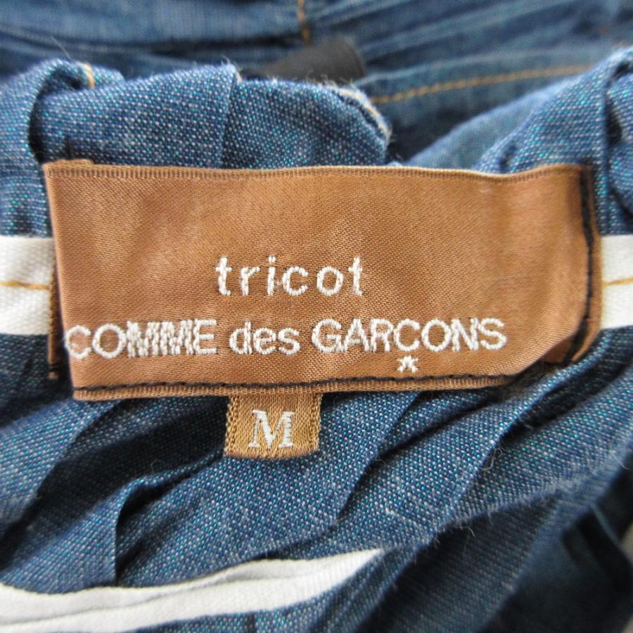 レディース COMME des GARÇONS tricot 半袖デニムワンピース S