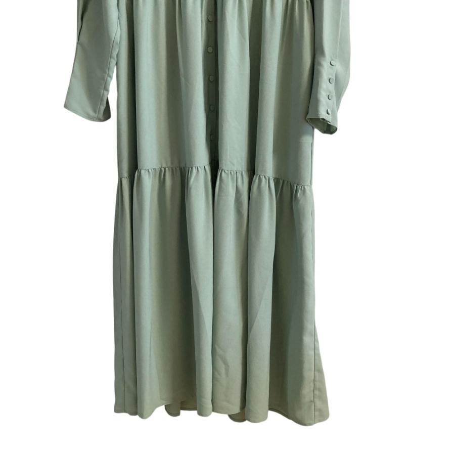 美品 LE CIEL BLEU ルシェルブルー カットアウト 長袖 ロング