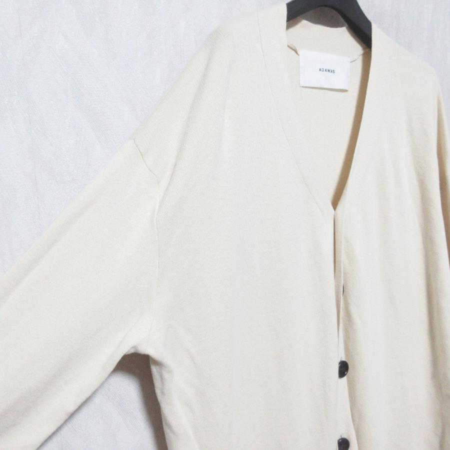 ADAWAS（アダワズ） 美品 アダワス コットンリネン Vネック ロング