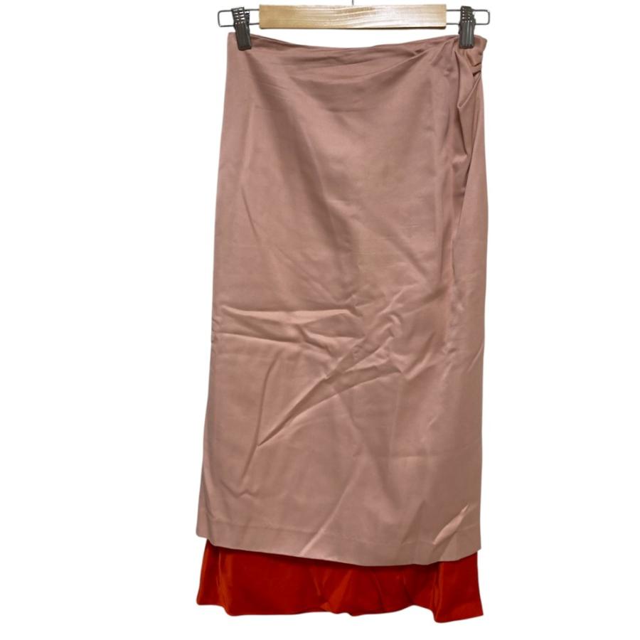 DRIES VAN NOTEN ロングスカート 34 DRIES VAN NOTEN（ドリス ヴァン ノッテン） 良品 バイカラー