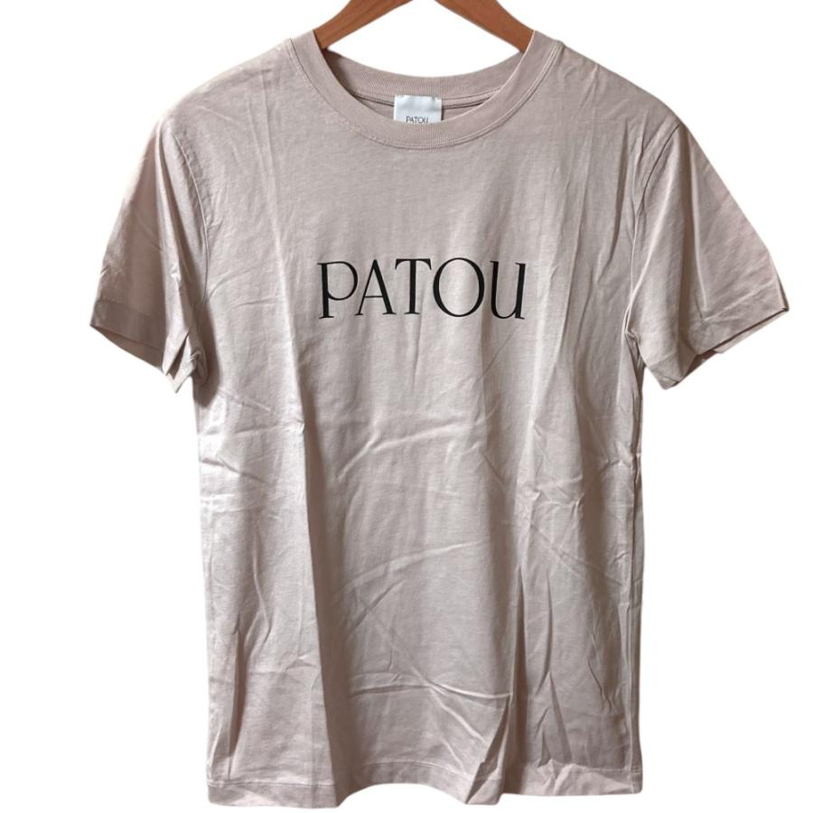 PATOU パトゥ ロゴTシャツ XS ホワイト PATOU ロゴプリント Tシャツ xs