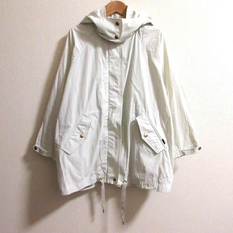 美品 WOOLRICH ウールリッチ トゥモローランド別注 ナイロンジャケット WWOU0338 サイズXS オフホワイト レディース 古着 中古 USED WOOLRICH（ウールリッチ） 美品 トゥモローランド別注 ナイロン