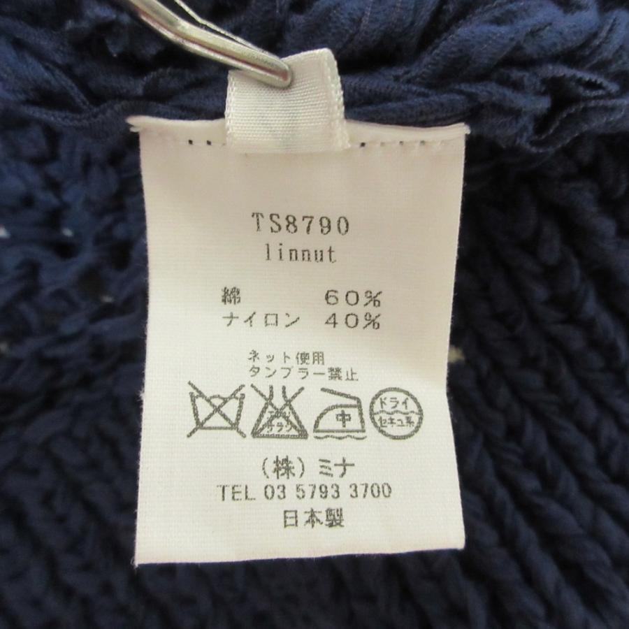 mina perhonen（ミナペルホネン） 美品 linnut ローゲージ コットン